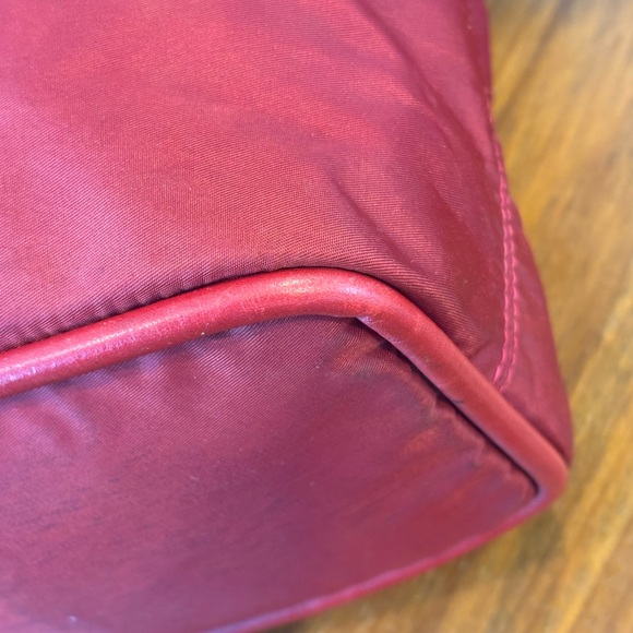 Celine Red Tote with Gold Details - Picture 8 of 16